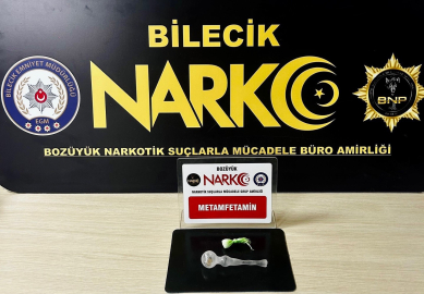 Bilecik’te uyuşturucu operasyonu: 1 şüpheli yakalandı