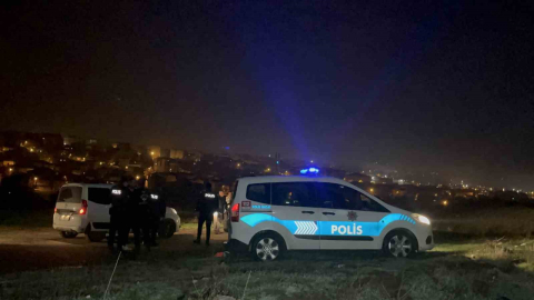 Tekirdağ’da polisi görünce elindeki silahla tarlaya girerek kaçan şahıs yakalandı