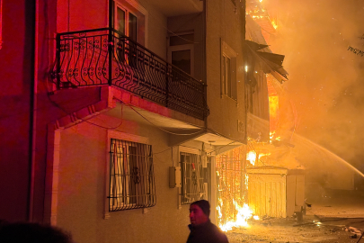 Bursa'da Şehit Polis İlyas Kaygusuz’un Babasının Evi Yandı!