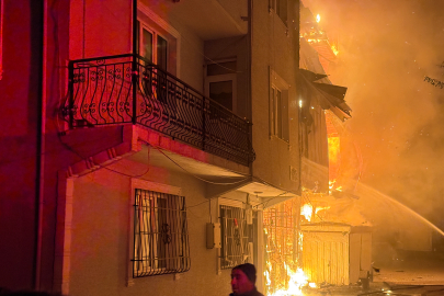 Bursa'da Şehit Polis İlyas Kaygusuz’un Babasının Evi Yandı!
