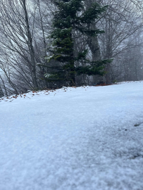 Kartepe beyaza büründü, kartpostallık görüntüler ortaya çıktı