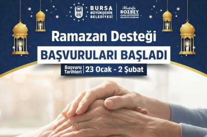 Bursa Büyükşehir’den Ramazan Desteği