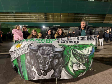 Kocaelispor’a destek için Arjantin’den kilometrelerce yol kat etti