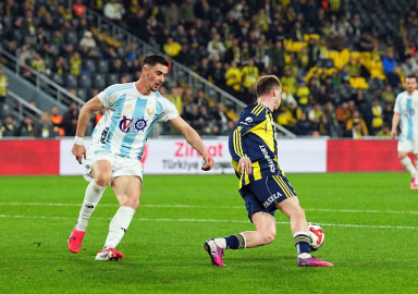 Ziraat Türkiye Kupası: Fenerbahçe: 0 - Erzurumspor FK: 1 (İlk yarı)