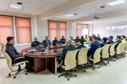 Bilecik Emniyeti’nde haftalık değerlendirme toplantısı