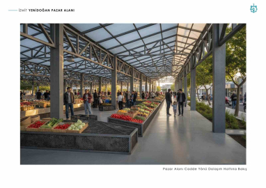 İzmit Yenidoğan’a kapalı pazar alanı yapılacak