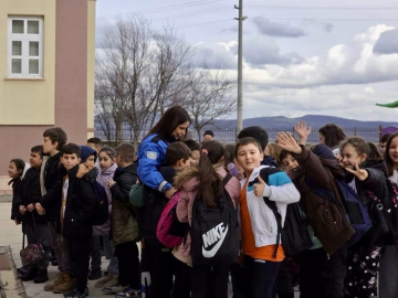 Bilecik’te ilkokul öğrencilerine polislik mesleği tanıtıldı