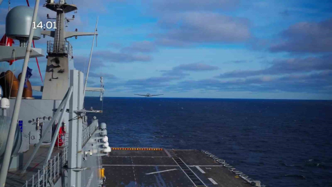 NATO Tatbikatında Bayraktar TB3 Eurofighter’larla birlikte uçtu