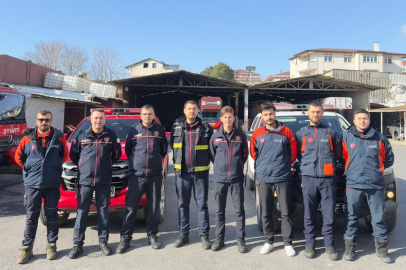 Kocaeli Büyükşehir İtfaiyesi, taşkın riskine karşı Edirne’de