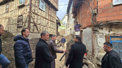 Kaymakam Yayabaşı köylerde çalışmaları inceledi