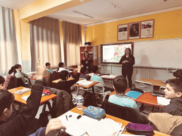 Öğrencilere gıda güvenliği ve iyi tarım eğitimi verildi