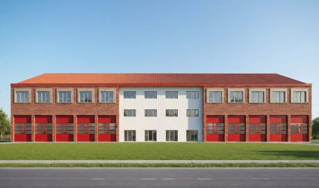 Çerkezköy’e 4 katlı modern itfaiye istasyonu