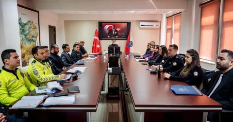 Bilecik’te bayram tedbirleri masaya yatırıldı