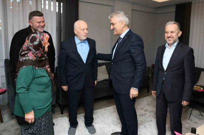 Seyh’ül Kurra Hafız Yılmaz, Vali Makas’ı ağırladı
