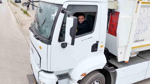 Başiskele’de elektrikli çöp kamyonu dönemi başlıyor