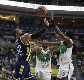 Euroleague: Fenerbahçe: 82 - Zalgiris Kaunas: 92