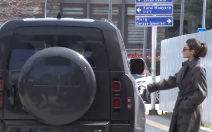 Hande Erçel, Adli Tıp Kurumu’nda test verdi