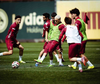 Galatasaray, Trabzonspor maçı hazırlıklarına devam etti