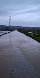 Susurluk Çayı’nda sular yükseldi