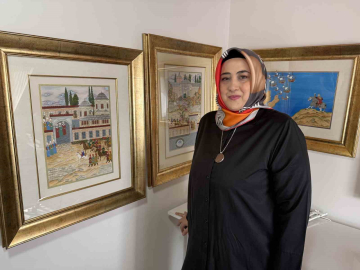 İran’da mahsur kalan tezhip sanatçısı, karayolu ile Türkiye’ye döndü