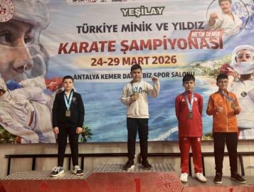Bilecikli sporcudan Türkiye Karate Şampiyonası’nda bronz madalya