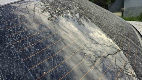 Bandırma’da çöl tozu yağmuru, araçlar çamur tabakasıyla kaplandı