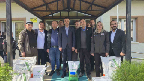 Bilecik’te çiftçilere tohum desteği sağlandı