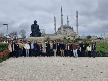 Edirne’de genç mimar adayları Mimar Sinan’ın izinde
