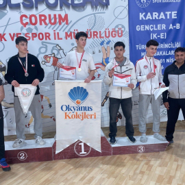 Bilecik’e Karate Türkiye Şampiyonası’nda dereceler geldi