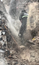 Gelibolu Belediyesinin çalışmasında güvenlik önlemi alınmadı, işçinin hayatı hiçe sayıldı