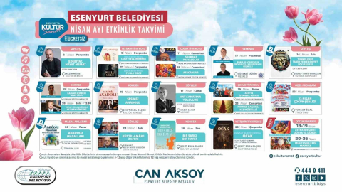 Esenyurt’ta bahar kültür ve sanatla karşılanıyor