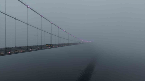 İstanbul Boğazı’nda sis etkili oluyor