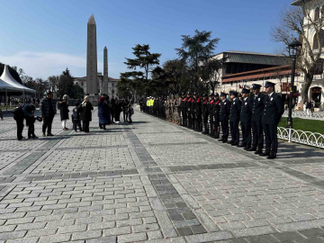 İstanbul’da Polis Haftası kortejine yoğun ilgi