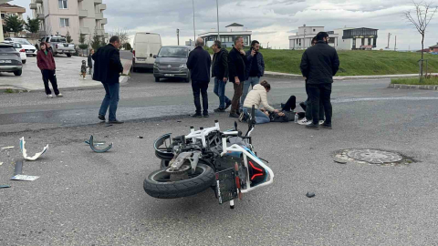 Çorlu’da trafik kazası: 2 yaralı