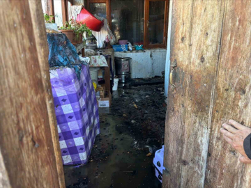 Bilecik’te kullanılmayan kömür kazanından yangın çıktı