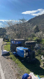 Balıkesir’de traktör devrildi: 1 ölü