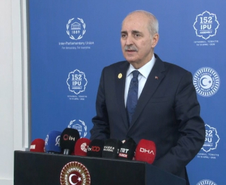 TBMM Başkanı Numan Kurtulmuş: "Küresel konjonktür, dünyanın dört bir yanındaki krizleri derinleştiren bir mahiyet arz etmekte"