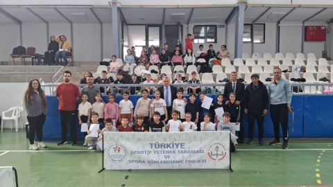 Bilecik’te yetenek taraması yapıldı