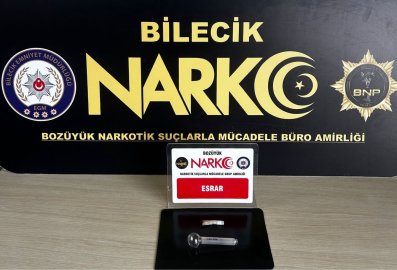 Bilecik’te uyuşturucu operasyonu: 1 şüpheli yakalandı