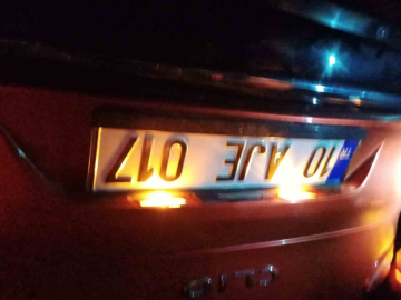 Manyas’ta tek taraflı trafik kazası