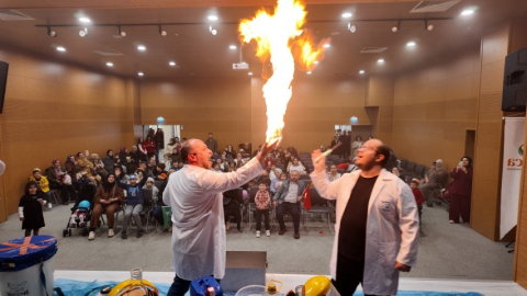 Çocukların bayramı Gonca’da şenliğe dönüştü