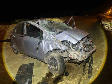 Keşan’daki trafik kazasında biri ağır 2 kişi yaralandı