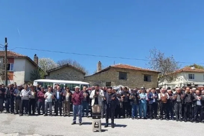 Çakallar köy hayrında eller yağmur için semaya kalktı
