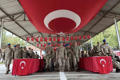 Özel bireyler üniforma giyip yemin etmenin gururunu yaşadı
