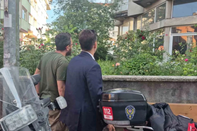 Evin bahçesine bırakılan şüpheli çanta fünye ile patlatıldı

