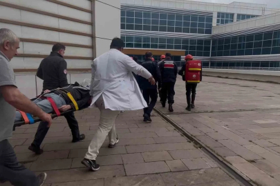 Bafra Devlet Hastanesi’nde yangın tatbikatı
