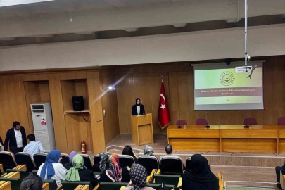 Üniversitesi öğrencilerine ’Kadına Yönelik Şiddetle Mücadele’ eğitimi
