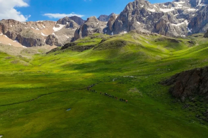 Erzincan’da 2 bin 500 rakımdaki yayla hayran bırakıyor
