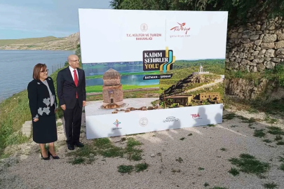 Hasankeyf’te "Kadim Şehirler Yolu Projesi" hayata geçirildi
