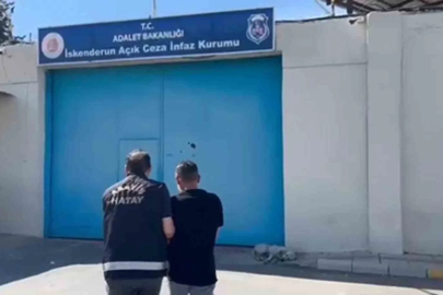 Arsuz’da hapis cezası bulunan şahıs yakalandı
